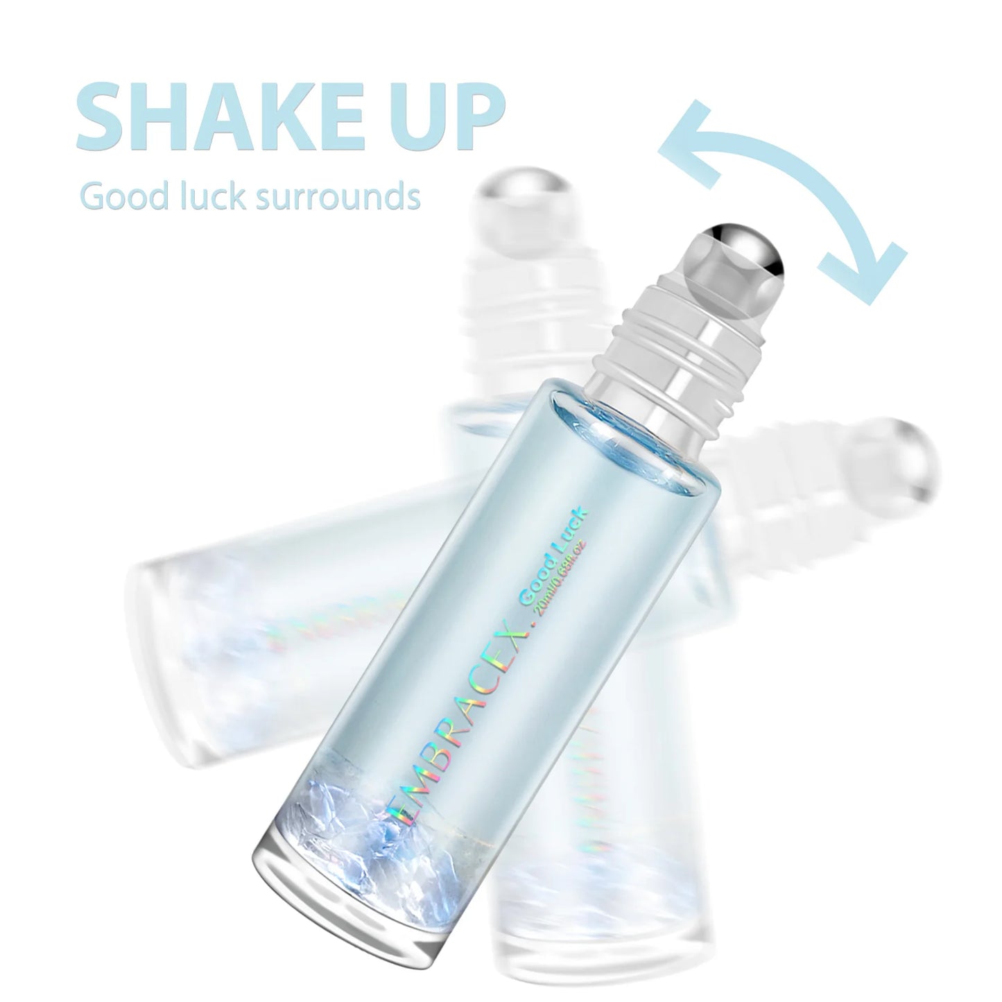 20ml Good Luck Essential Oils Rollerball Perfumes Natural Aromatherapy for Positive Energy good luck surrounds Skincare Massage